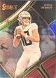 Justin Herbert 2023 Panini Select Draft Picks Filed Level #134 Tri-Color Prizm /199