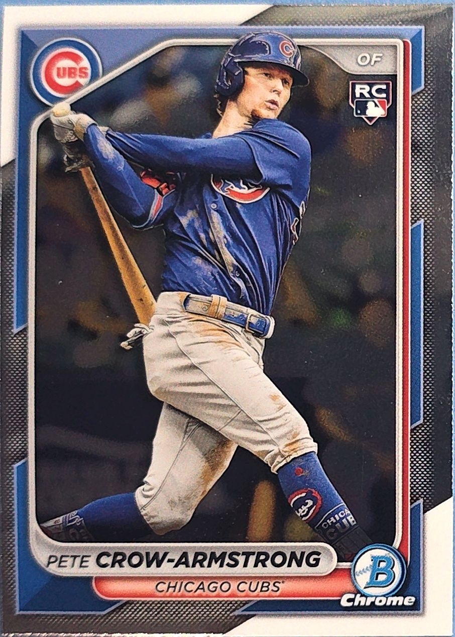 Pete Crow-Armstrong 2024 Bowman Chrome Rookie #45 (RC)
