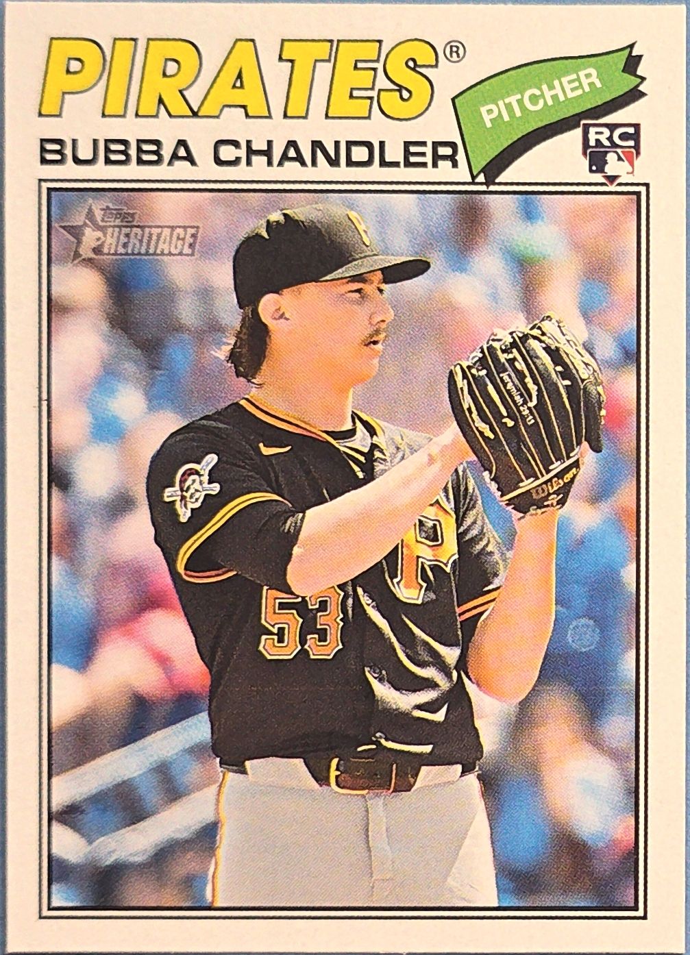 Bubba Chandler 2026 Topps Heritage Rookie #265 (RC)