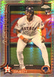 Cam Smith 2025 Topps Chrome Update Series Rookie Debut Prism Refractor #USC19 (RC)