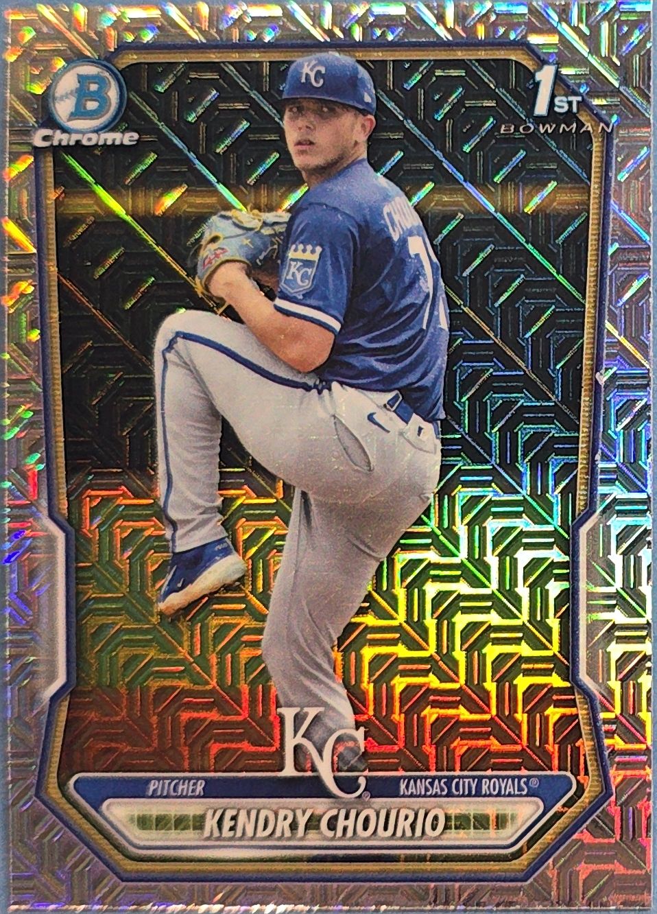 Kendry Chourio 2026 Bown Chrome Mojo Refractor Rookie #BCP-7 (RC)