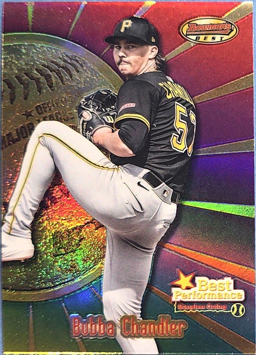 Bubba Chandler 2025 Bowman's Best - Best Performances Rookie #BP-17 (RC)