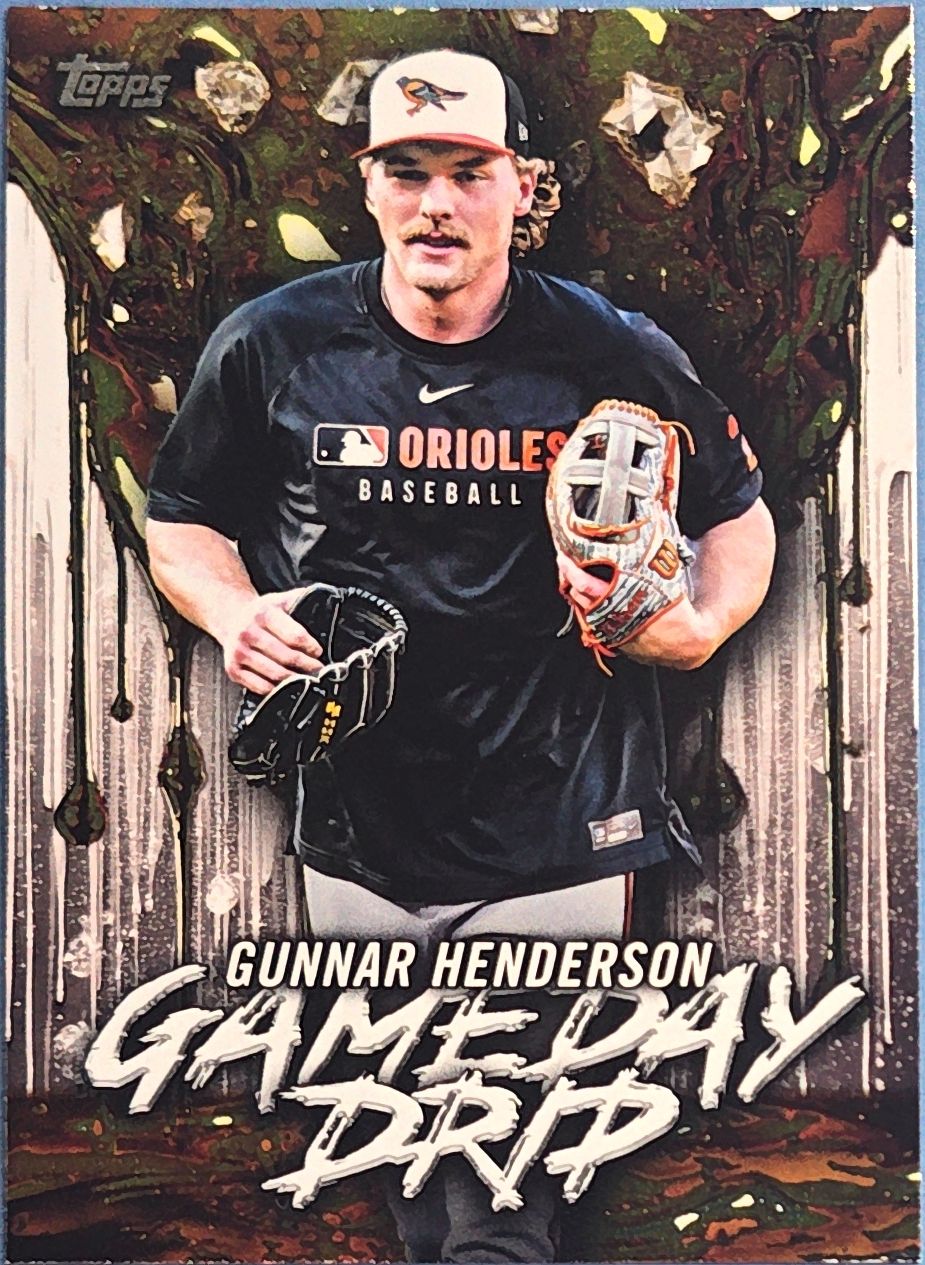 Gunnar Henderson 2025 Topps Gameday Drip #GD-13