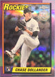 Chase Dollander 2025 Topps Chrome 35th Anniversary Rookie #90CU-16 (RC)