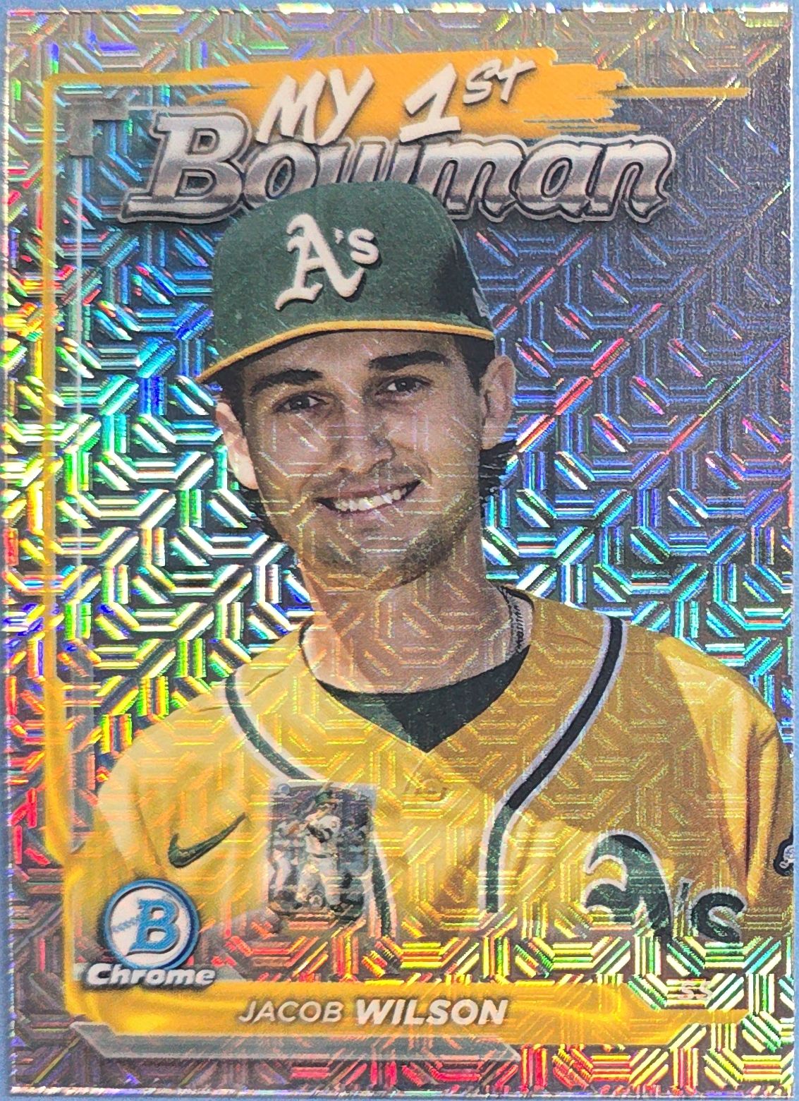 Jacob Wilson 2024 Bowman Chrome -My 1st Bowman- Mojo Refractor #M1B-40 (RC)