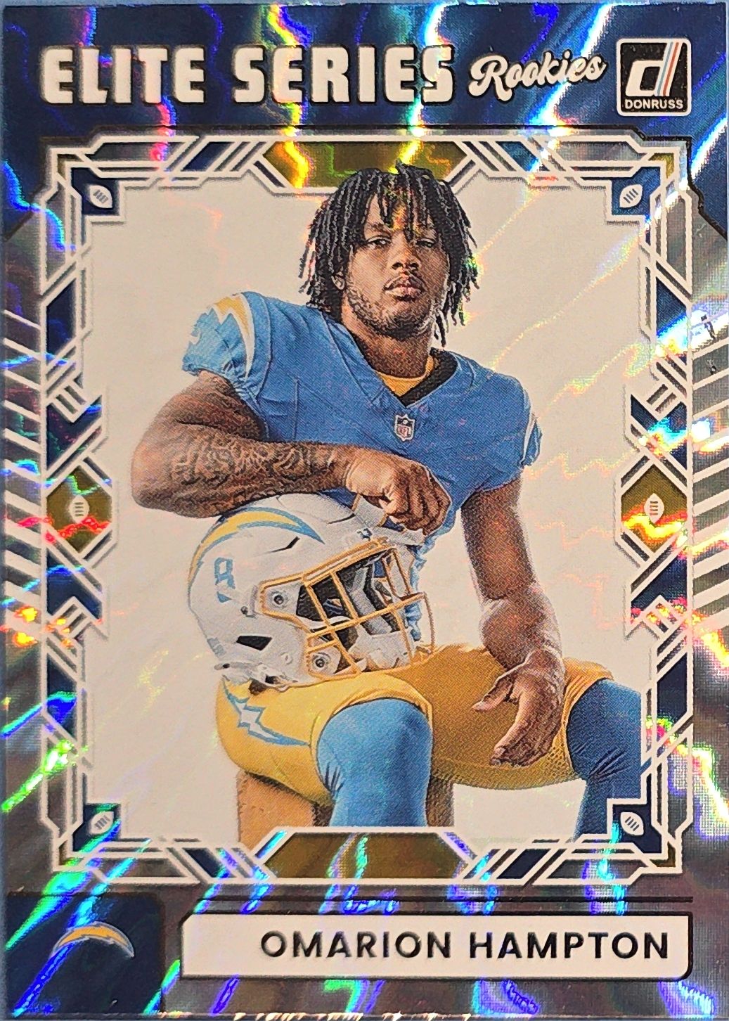 Omarion Hampton 2025 Donruss - The Elite Series Rookies- #ESR-OHN (RC)