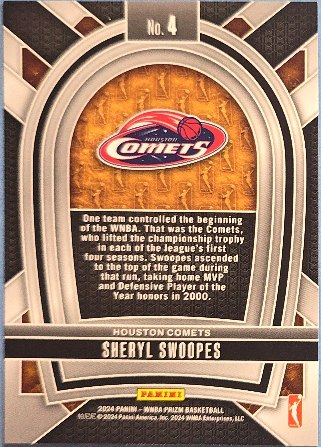 Sheryl Swoopes 2023 Panini Prizm Pioneers #4