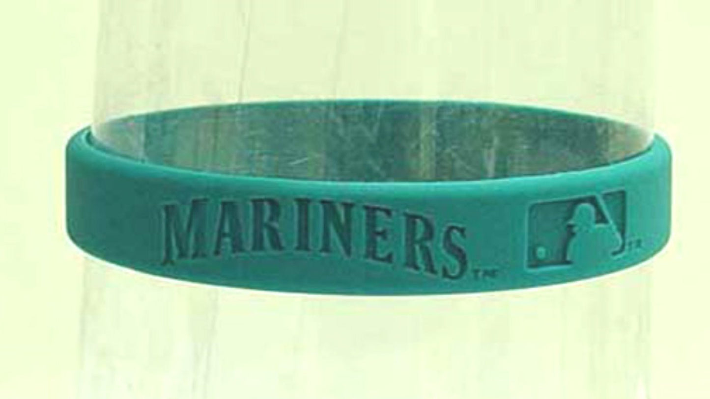 Seattle Mariners Silicone Bracelet Wristband