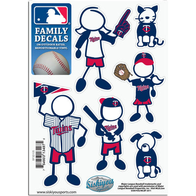 Minnesota Twins Family Decals