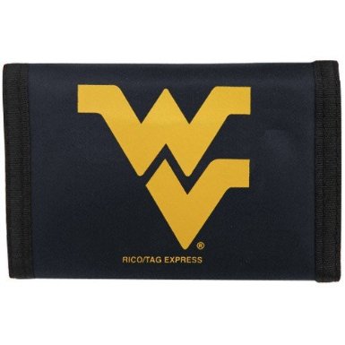 West Virginia Mountaineers Nylon Trifold Wallet