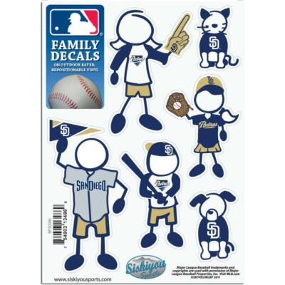 San Diego Padres Family Decals