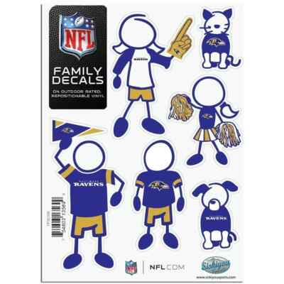 Baltimore Ravens Family Decals